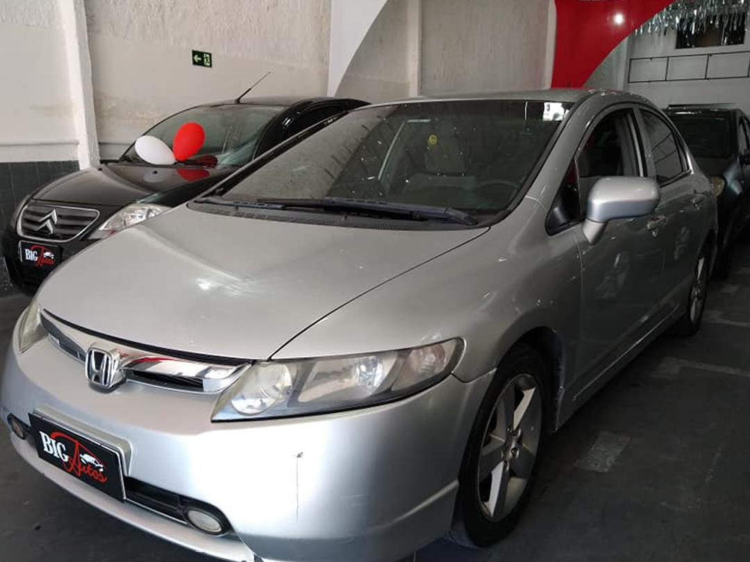 Honda Civic 2008 Flex 1.8 totalmente automático